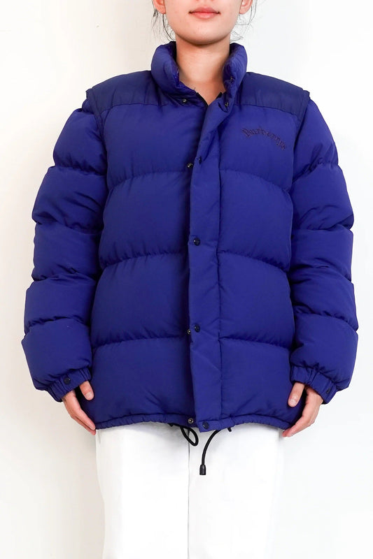 London blue puffer jacket