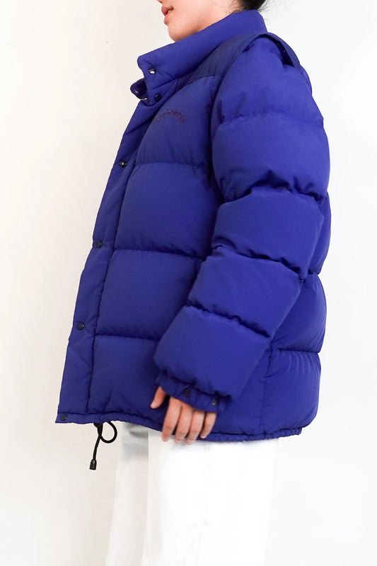 London blue puffer jacket